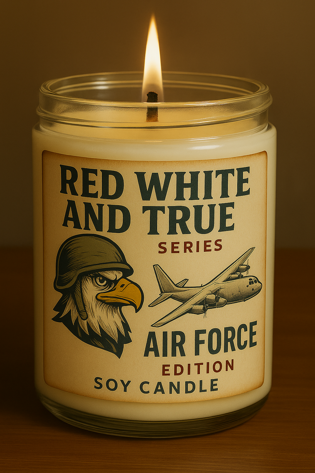 Military Candles Air Force