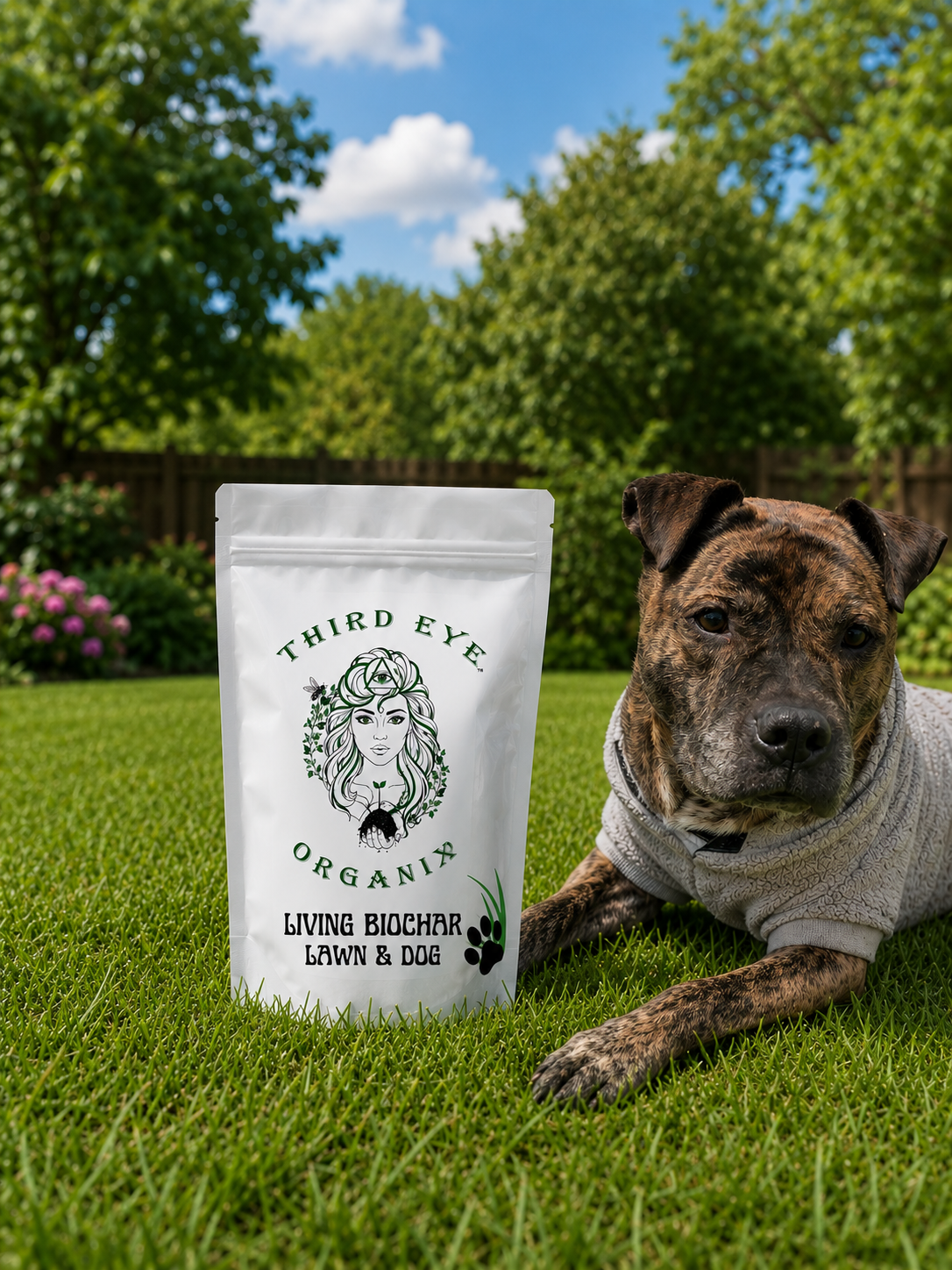 Living Biochar Lawn & Dog
