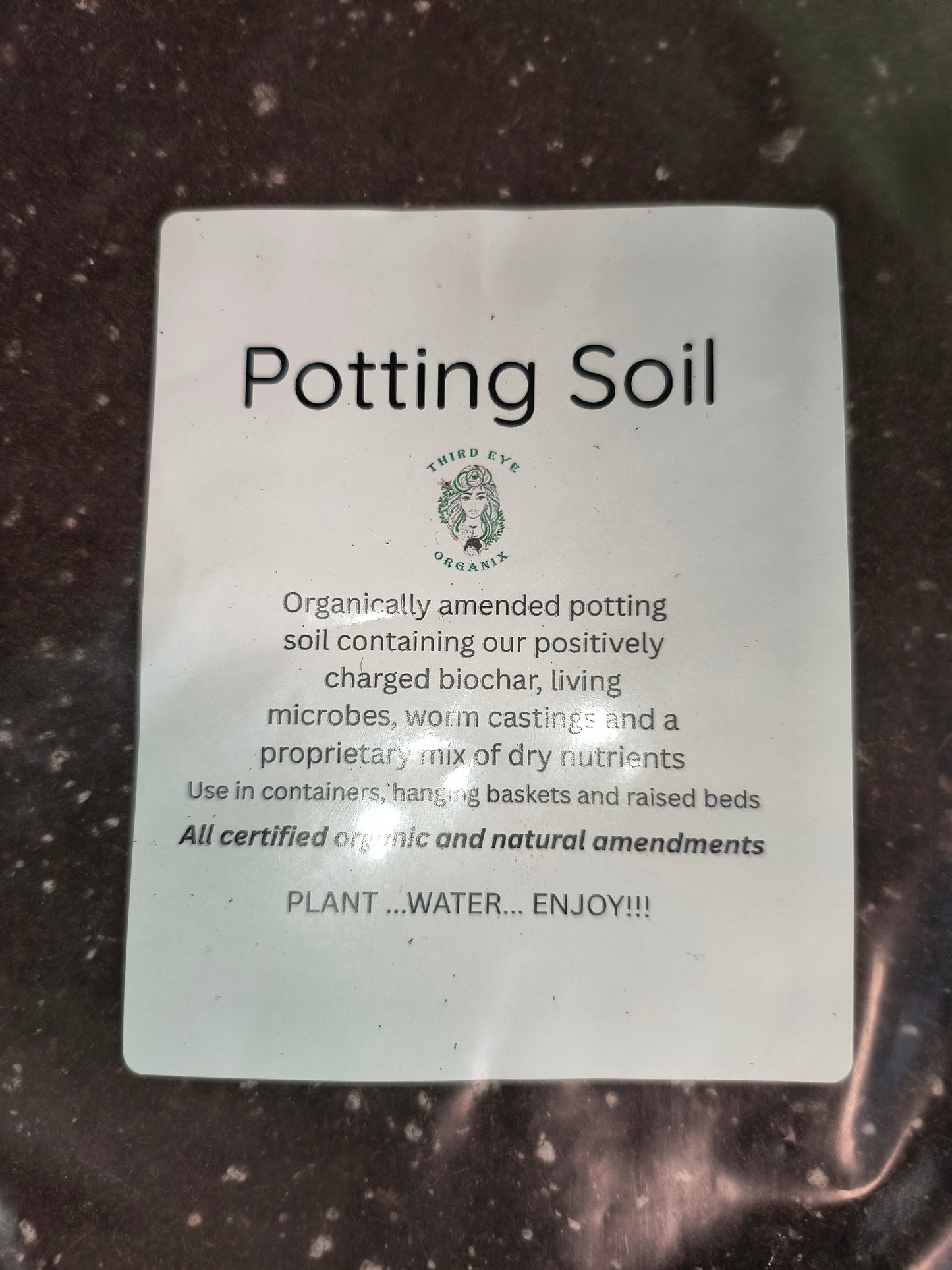 Potting Soil w Living Biochar