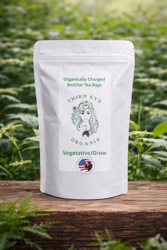 Organic Biochar Plant Teas Vegetative/Grow
